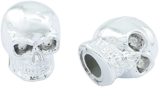 Contec ventilkappe valve.caps ct valve caps skull chrome