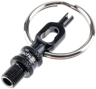 By,schulz ventiladapter v.5 valve adapter v.5 black