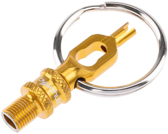 By,schulz ventieladapter v.5 valve adapter v.5 gold