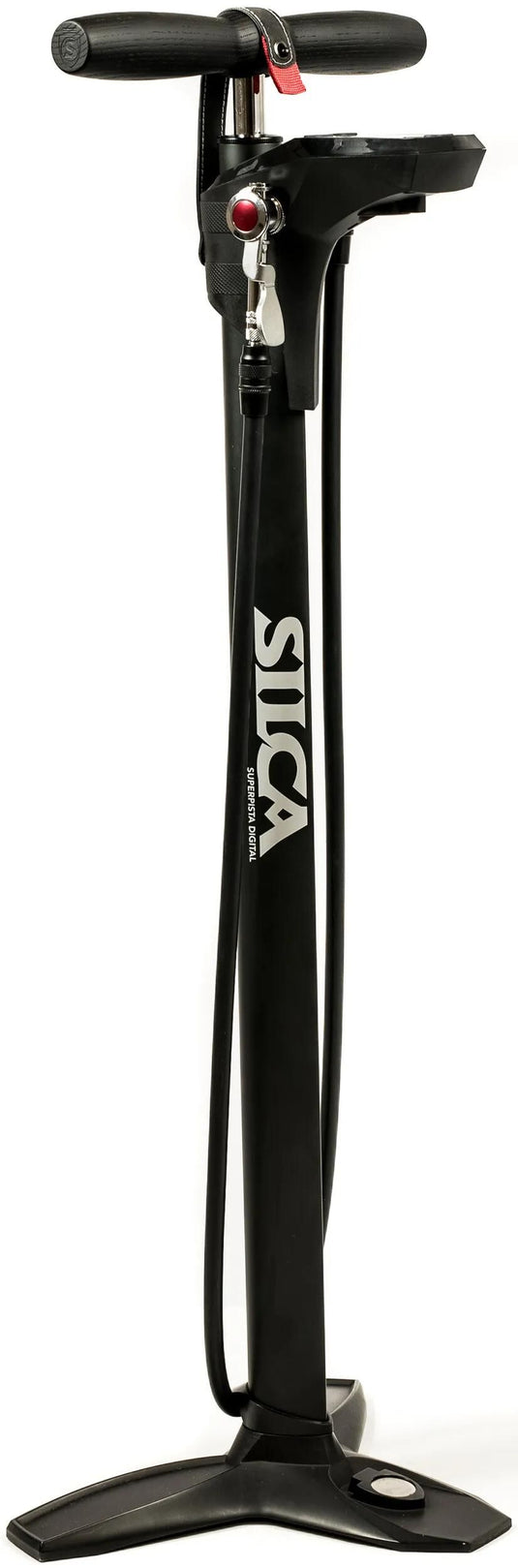 Silca standpumpe super pista digital floor pump super pista digital black