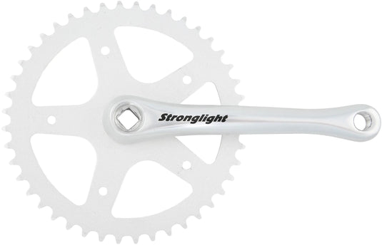 Stronglight crankstel crankset 1-speed 44t 170mm sil.