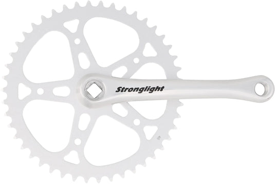 Stronglight kettenradgarnitur crankset 46t 1-speed 170mm sil.