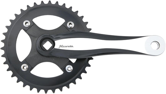 Miranda kettenradgarnitur beta 1r plus crankset beta 1r plus 170mm 38t b sil.