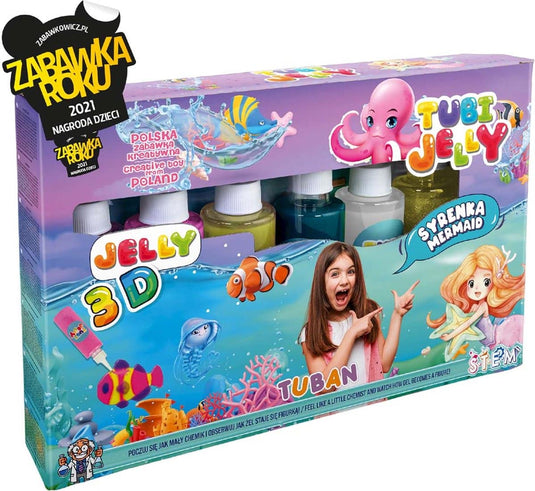 Tuban jelly mermaid maken in 6 kleuren