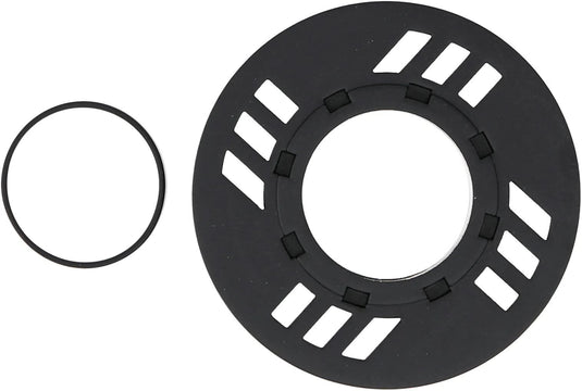Miranda kettenschutzscheibe chain guard ring w.o-ring,black