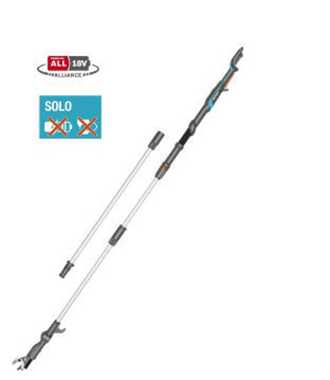 GARDENA Accu-telescooptakkenschaar HighCut 360 18V P4A sol