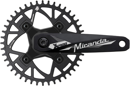 Miranda crankstel modular mrtb chainflow 3d crankset mod.mrtb chainflow 3d 32t