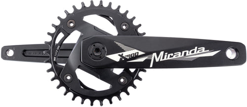Miranda crankstel modular mrtb chainflow 3d crankset mod.mrtb chainflow 3d 34t