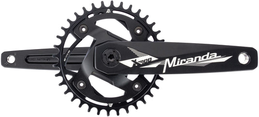 Miranda crankstel modular mrtb chainflow 3d crankset mod.mrtb chainflow 3d 36t