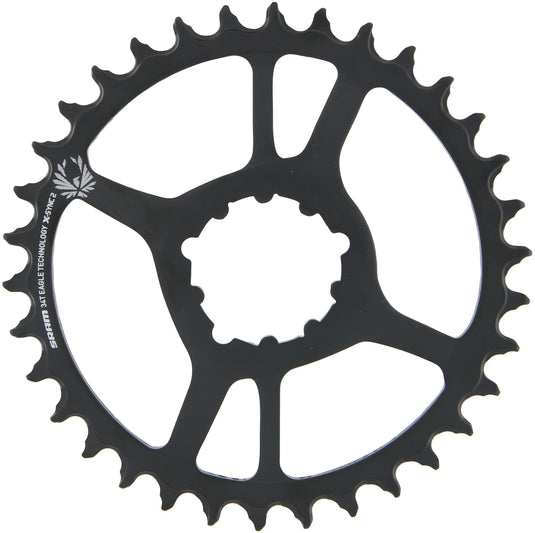 Sram kettenblatt x-sync 2 chain ring x-sync2 34 teeth steel black