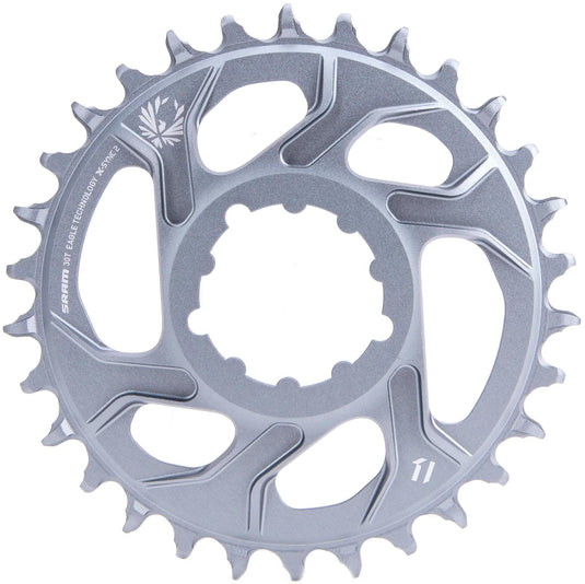 Sram kettenblatt x-sync 2 chain ring x-sync 2 30 teeth alu polar grey