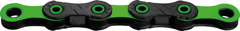 Load image into Gallery viewer, KMC Fietsketting DLC 12 126 schakels - 5.2 mm - Groen Zwart
