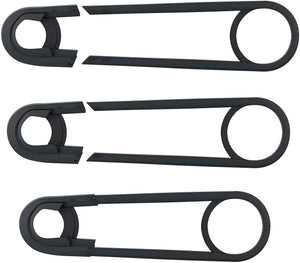 Hebie Chainglider Nexus 5 - Fietskettingbeschermer voor 27 of 30 tands tandwiel - E-bike accessoire - Zwart