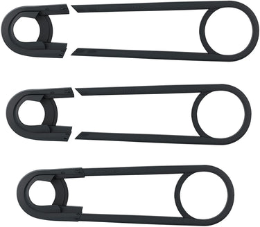 Hebie Chainglider Nexus 5 - Fietskettingbeschermer voor 27 of 30 tands tandwiel - E-bike accessoire - Zwart