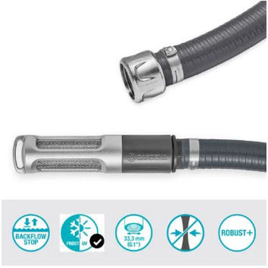 Load image into Gallery viewer, Gardena aanzuiggarnituur 25mm 1 4 m
