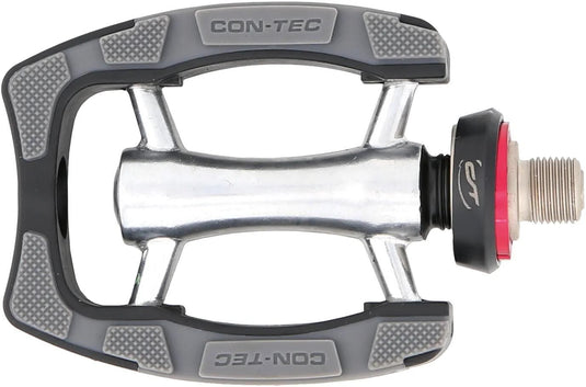 Contec pedal 1trip qr ct pedals 1trip qr mtb trekking alu blk silv