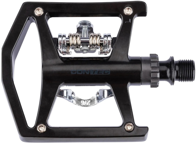 Afbeelding laden in galerijviewer, Contec systeempedaal spade ct mtb pedals spade spd, m.cleats, black
