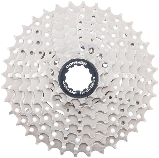Contec cassette grad ct cassette grad 11-36t 8sp sil. black