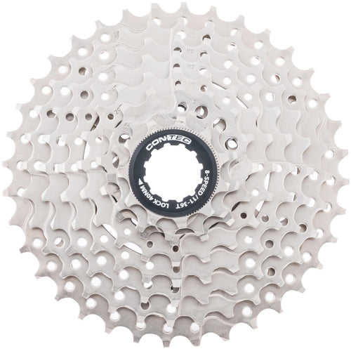 Contec grad cassette tandwiel ct cassette grad 11-36t 8sp sil. black