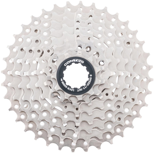 Contec grad cassette tandwiel ct cassette grad 11-36t 8sp sil. black