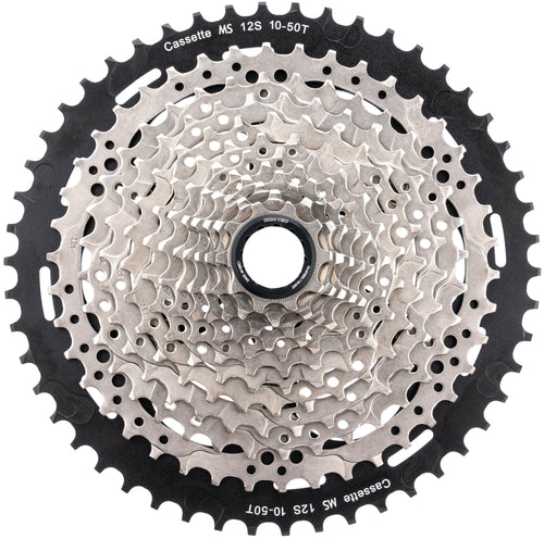 Contec cassette grad ct cas.sprocket grad 10-50 teeth sil. black