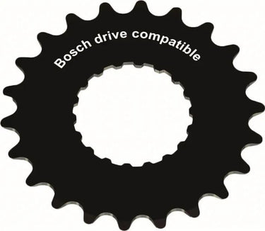 Stronglight motortandwiel mot.sprocket 19 teeth steel black