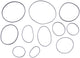 Sram reserve stealth ring set f.10-28 teeth