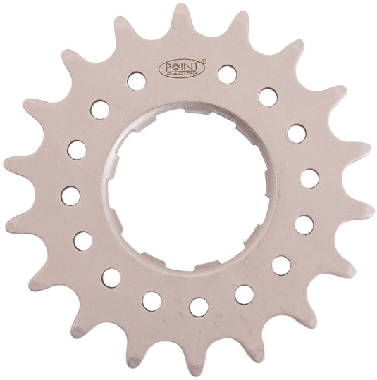 Point steck-zahnkranz sprocket w.permanent spacer 18t