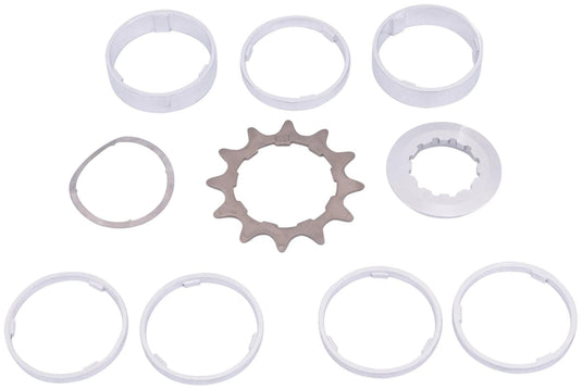 Point steck-zahnkranz sprocket w.spacer set 12t