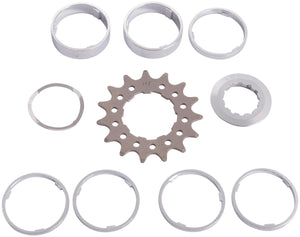 Point steek-tandwiel sprocket w.spacer set 15t