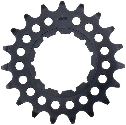 Kmc steck-zahnkranz sprocket rohloff 1 2 x 1 8 19z, aluminum