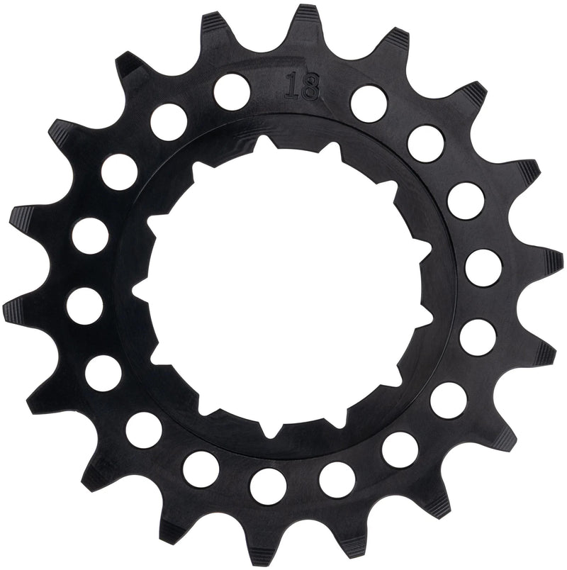 Load image into Gallery viewer, Kmc steck-zahnkranz sprocket rohloff 1 2 x 1 8 18z, aluminum
