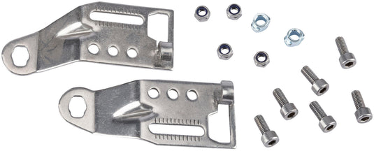 Pletscher poot-bevestigingsplaat stay plate adjust.f.quick-rack