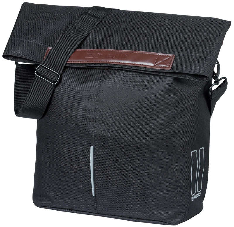 Load image into Gallery viewer, Basil tas city shopper zwart | mik hooks | 16l
