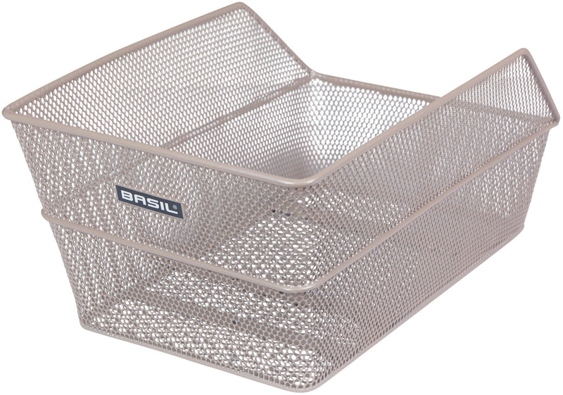 Load image into Gallery viewer, Basil fietsmand cento achtermand 24 x 38,5 x 11 cm - nude metallic
