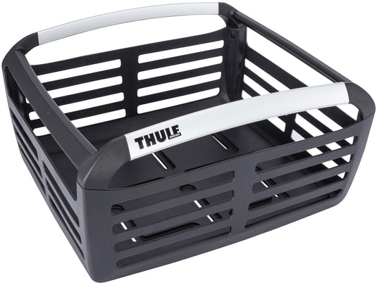 Thule pack'n pedal bagagemand, voor- en achterop basket fr. rear basket tule black