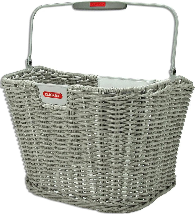 Afbeelding laden in galerijviewer, Klickfix mand structura retro fr.basket r k structura retro stone grey
