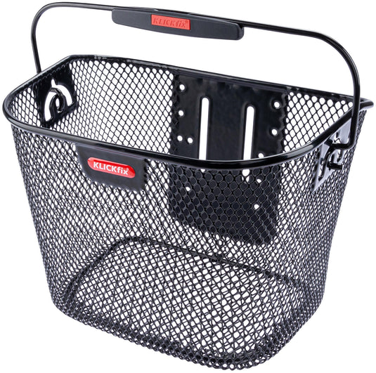 Rixen kaul klickfix mini basket with handle - black