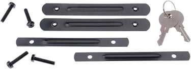 Contec gepäckträgerbox lock case ct rack box lock case black