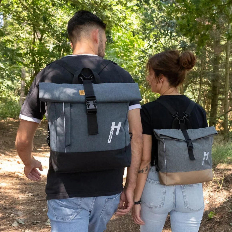 Load image into Gallery viewer, Haberland einzeltasche keep rollin single bag keep rollin anthr. black
