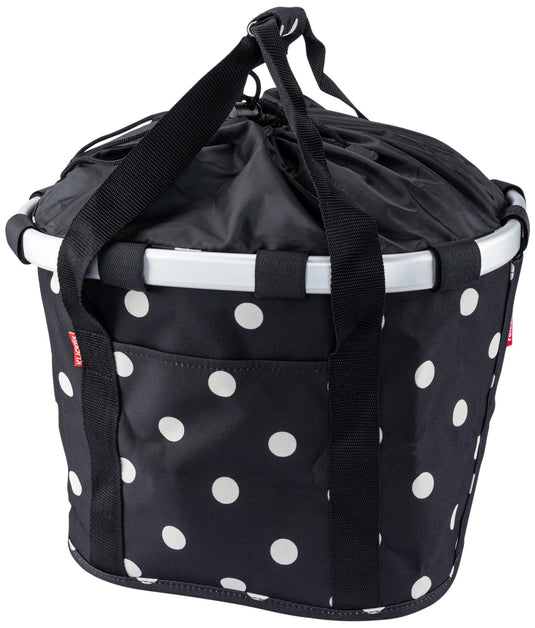 Rixen kaul shoppertas bikebasket shopping bag r k bikebasket b dots