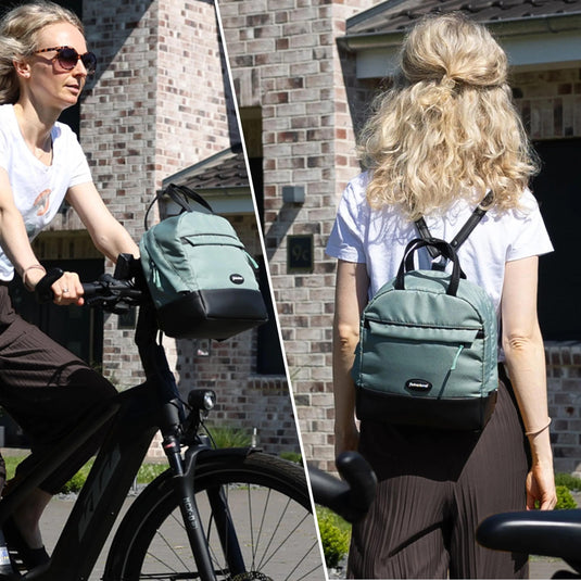 Haberland stuurtas bella handlebar bags bella salbei