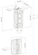 Contec presentatie-haken smart ct wall presenter smart black