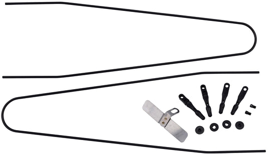 Contec spatbordstangen bevestigingsset splash protect ct strut set f. splash prot.48 54mm 26 28 black