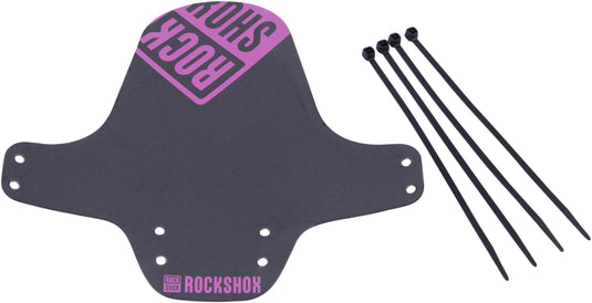 Rockshox steckschutzblech fender clip-on fender rs black fuchsia