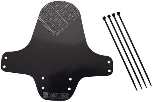 Rockshox steckschutzblech fender clip-on fender rs black outline white dist.