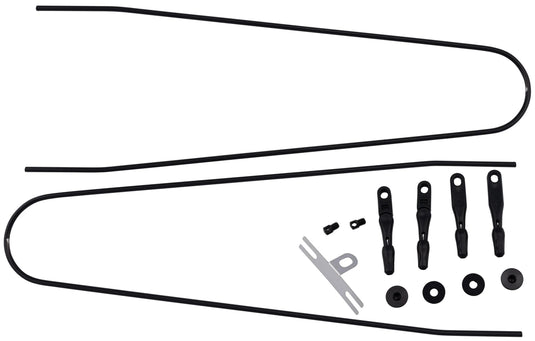 Contec befestigungsstrebensatz splash protect dlx ct strut set f. splash prot. dlx 48 55mm black