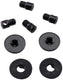 Contec spatbordstangen bevestiging splash protect dlx ct single clip2 f. splash prot. dlx schwarz