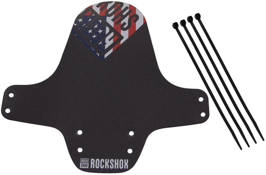 Rockshox steckschutzblech fender clip-on fender rs black use flag