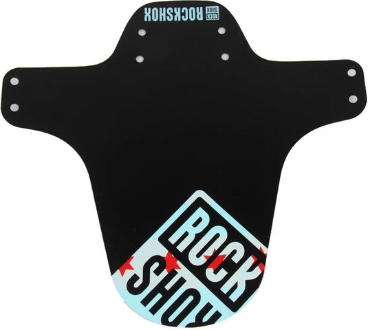 Rockshox steckschutzblech fender clip-on fender rs black chicago flag
